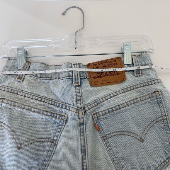 Vintage Orange Tab cuffed Levi’s size 26 37594 Made in USA - Picture 4 of 4